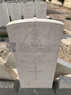 BAGHDAD (NORTH GATE) WAR CEMETERY - SMITH, A
